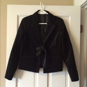 Black Velvet Blazer